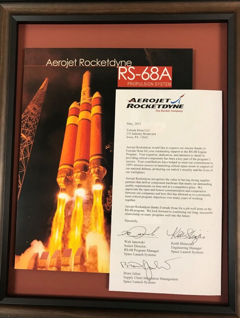 Appréciation d'Aerojet Rocketdyne